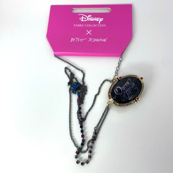 Betsey Johnson Evil Queen Magic Mirror Locket Necklace - Picture 6 of 7